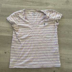Women’s XS polo ralph lauren v neck t shirts